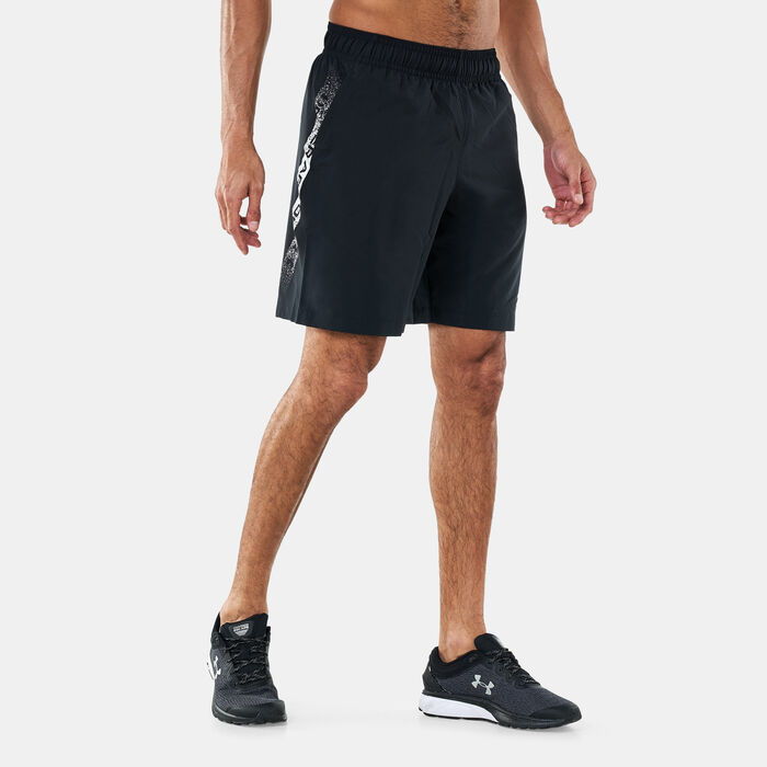 Under Armour Men's UA Woven Graphic Shorts Black image number 0
