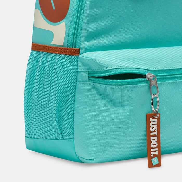 Nike Kids' Brasilia JDI Mini Backpack Blue Nike Kids' Brasilia JDI Mini Backpack Blue image number 4