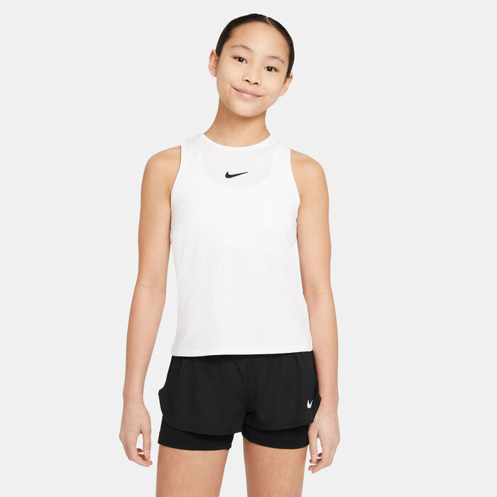 Nike Kids' Court Dri-FIT Victory Tank Top (Older Kids) White image number 0