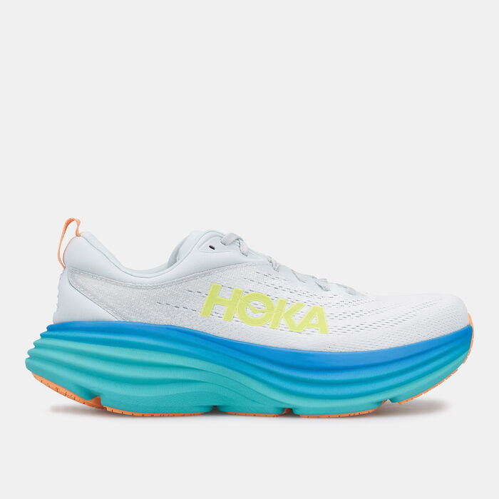 HOKA Men's Bondi 8 Running Shoe White HOKA Men's Bondi 8 Running Shoe White image number 0