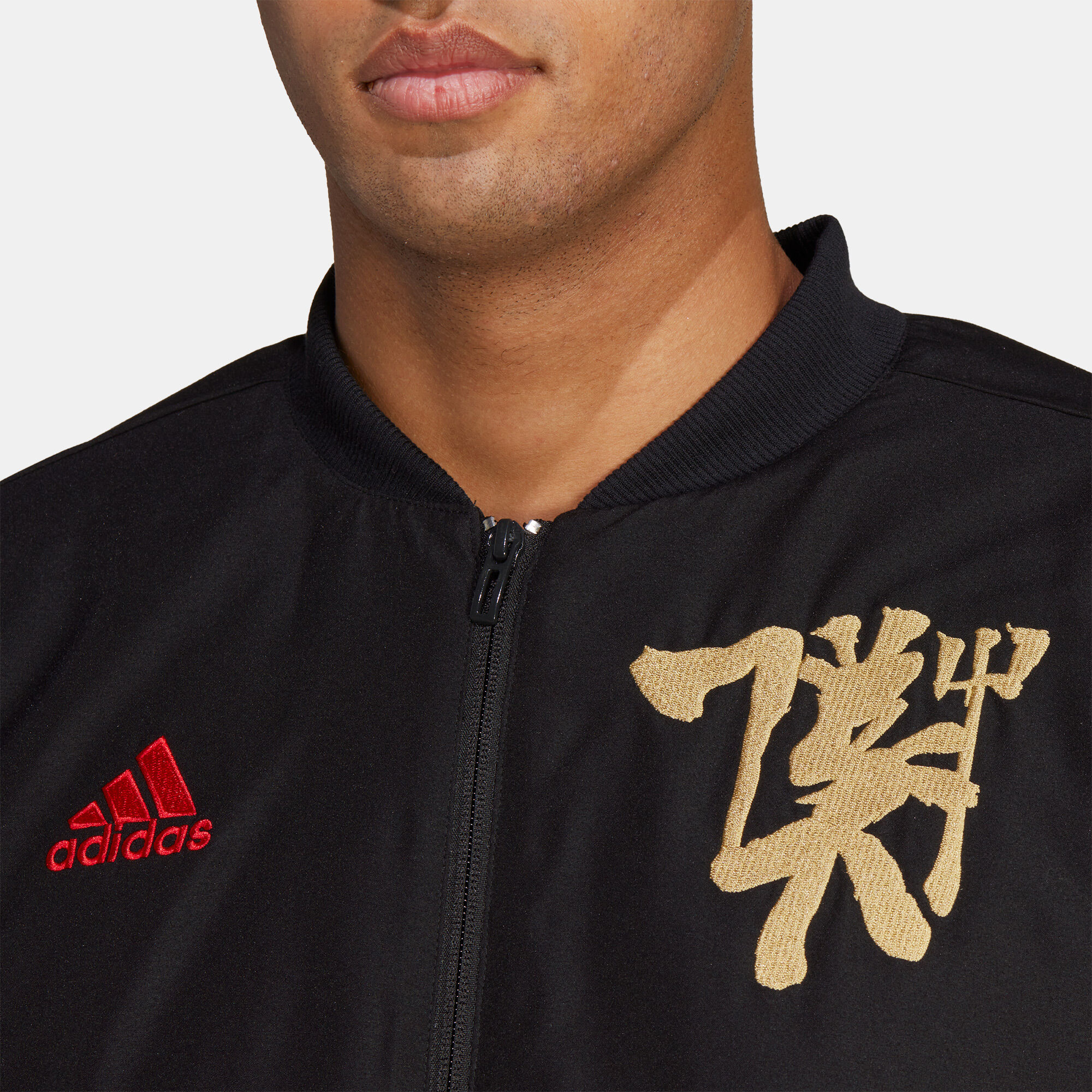 Adidas china 2025 jacket black