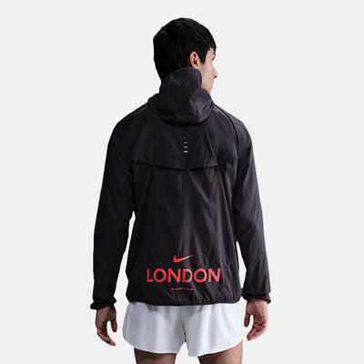 Nike Men's Stride Running Jacket Purple