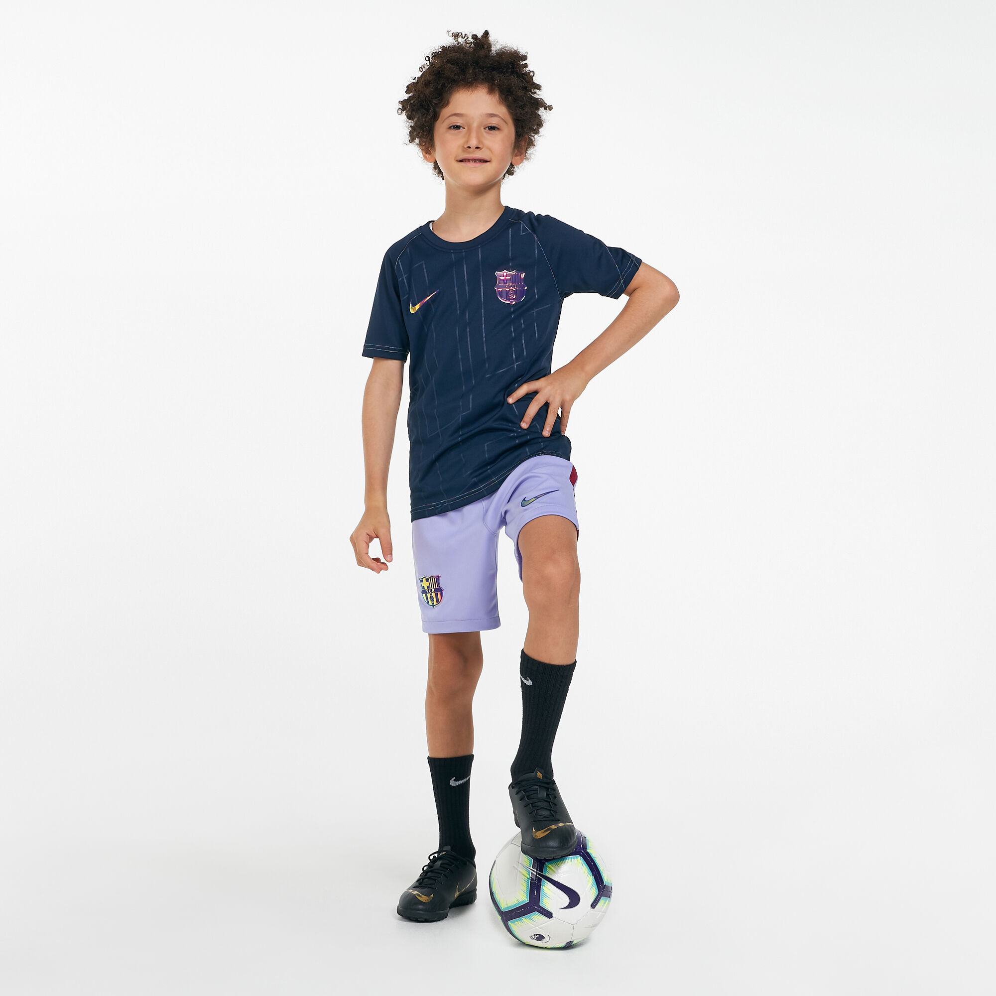 Buy Nike Kids F.C. Barcelona Dri FIT Stadium Home Away Football