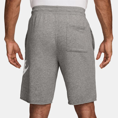 Nike Men's Club French Terry Alumni Shorts Grey