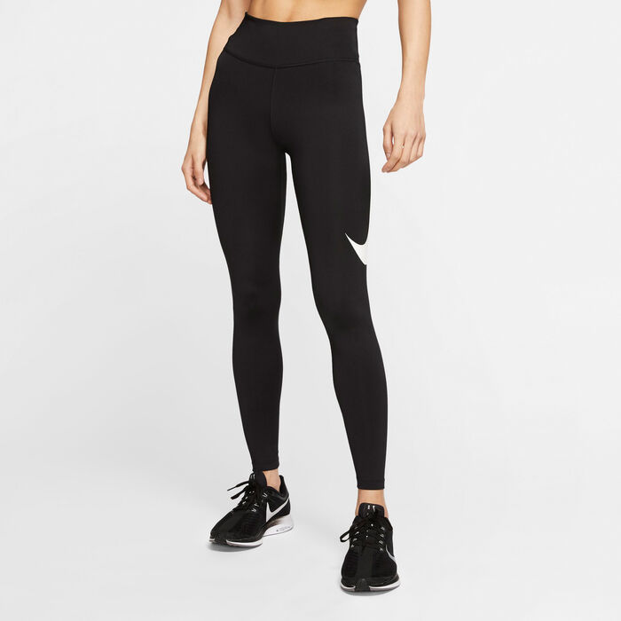 Women's 7/8 Swoosh Running Leggings Women's 7/8 Swoosh Running Leggings image number 0