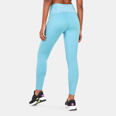 PUMA Women's Fashion Luxe ellaVATE Training Leggings Blue