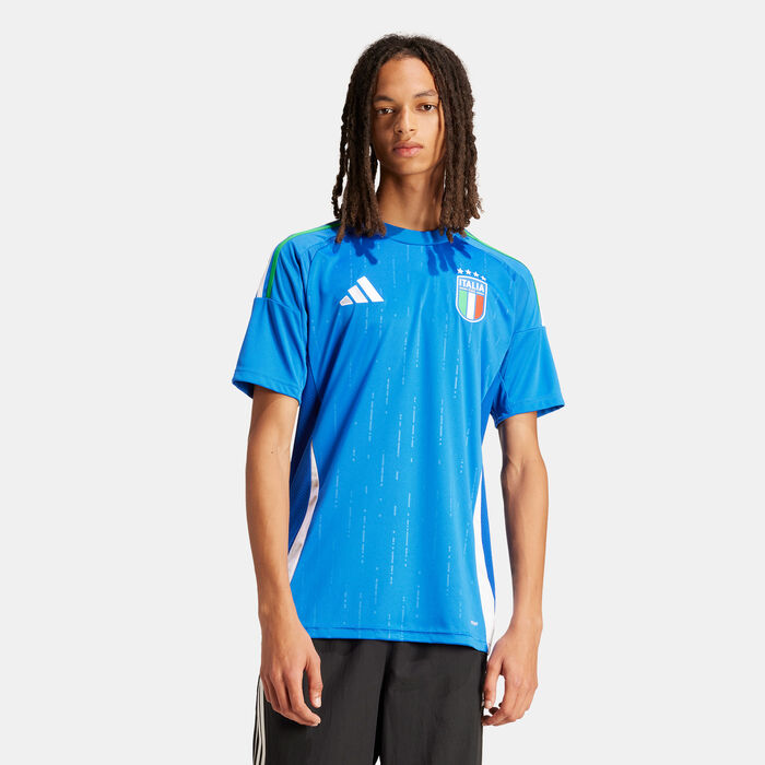 adidas Men's Italy Replica Home Football Jersey - 2024 Blue image number 0