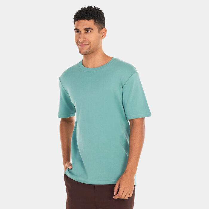 Sun and Sand Sports Men's Solid Crew T-Shirt Green Sun and Sand Sports Men's Solid Crew T-Shirt Green image number 0