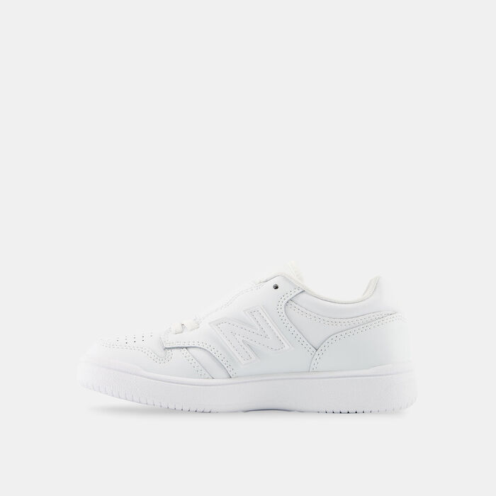 New Balance Kids' BB480 Velcro Shoes White New Balance Kids' BB480 Velcro Shoes White image number 11