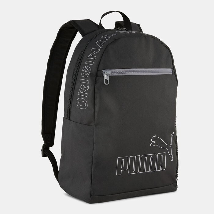 PUMA Kids' Phase Backpack Black PUMA Kids' Phase Backpack Black image number 0