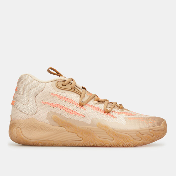PUMA Men's MB.03 CNY Basketball Shoes Gold PUMA Men's MB.03 CNY Basketball Shoes Gold image number 0
