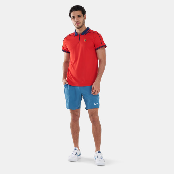 Nike Men's Court Dri-FIT ADV Slam Polo Shirt Red Nike Men's Court Dri-FIT ADV Slam Polo Shirt Red image number 2