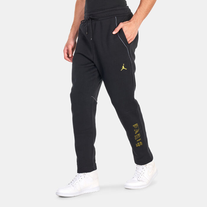 Jordan Men's Paris Saint-Germain Fleece Sweatpants Black Jordan Men's Paris Saint-Germain Fleece Sweatpants Black image number 0