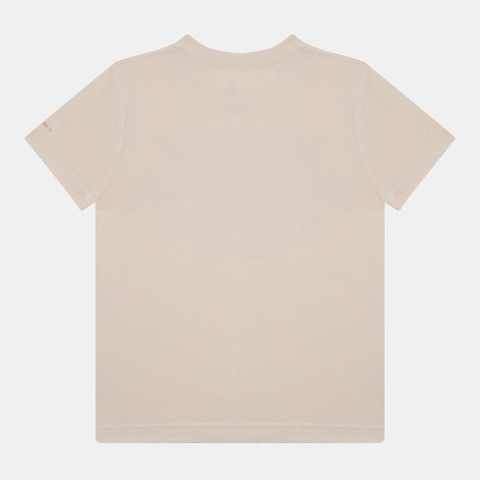 Converse Kids' Collegiate Crest T-Shirt Beige Converse Kids' Collegiate Crest T-Shirt Beige image number 1