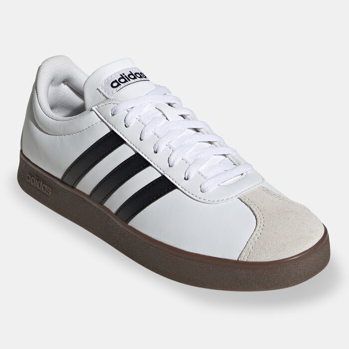 adidas Women's VL Court Base Shoes White adidas Women's VL Court Base Shoes White image number 1