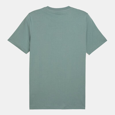 PUMA Men's Essential Block T-Shirt Green