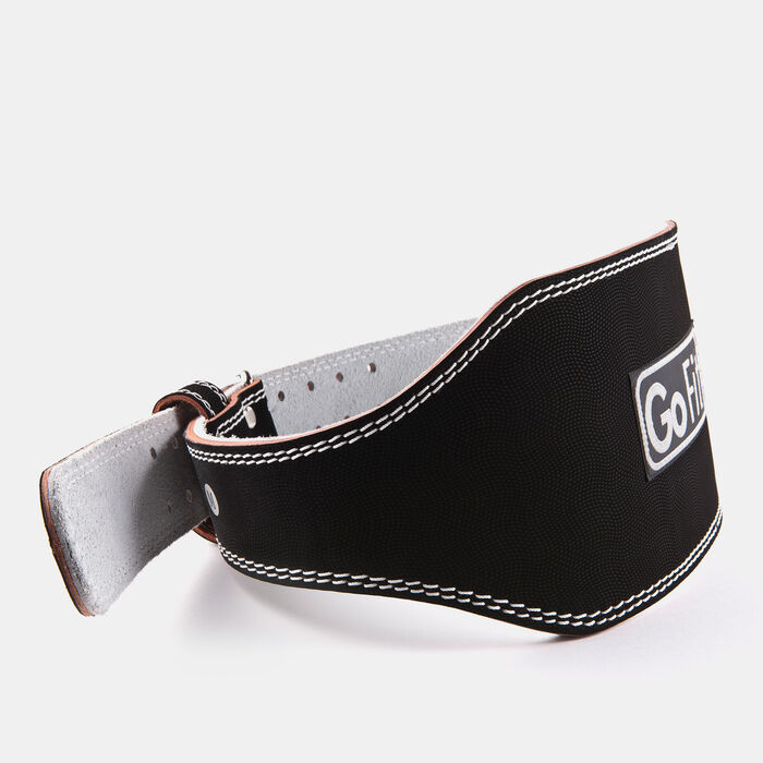 GoFit 6-inch Padded Leather Weightlifting Belt (L) Multi-Color GoFit 6-inch Padded Leather Weightlifting Belt (L) Multi-Color image number 1