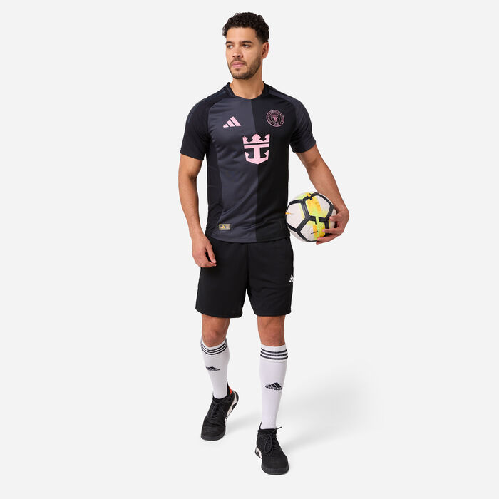 adidas Men's Inter Miami 25/26 Lionel Messi Away Authentic Football Jersey Black adidas Men's Inter Miami 25/26 Lionel Messi Away Authentic Football Jersey Black image number 2
