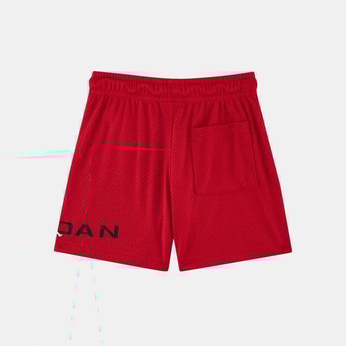 Nike Kids' MJ Baseline Mesh Shorts Red Nike Kids' MJ Baseline Mesh Shorts Red image number 1