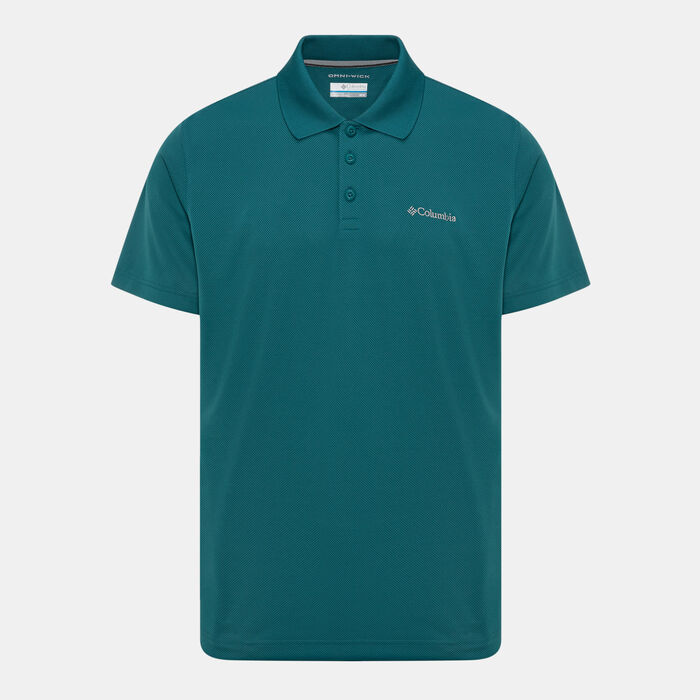 Columbia Men's Utilizer™ Polo T-Shirt Green Columbia Men's Utilizer™ Polo T-Shirt Green image number 0