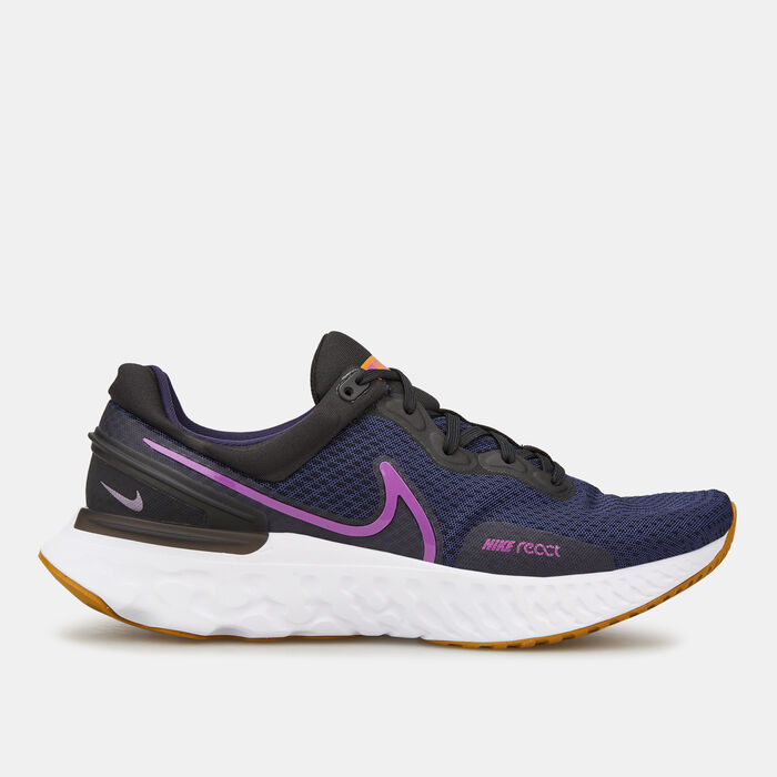 Nike Men's React Miler 3 Road Running Shoe Blue Nike Men's React Miler 3 Road Running Shoe Blue image number 0