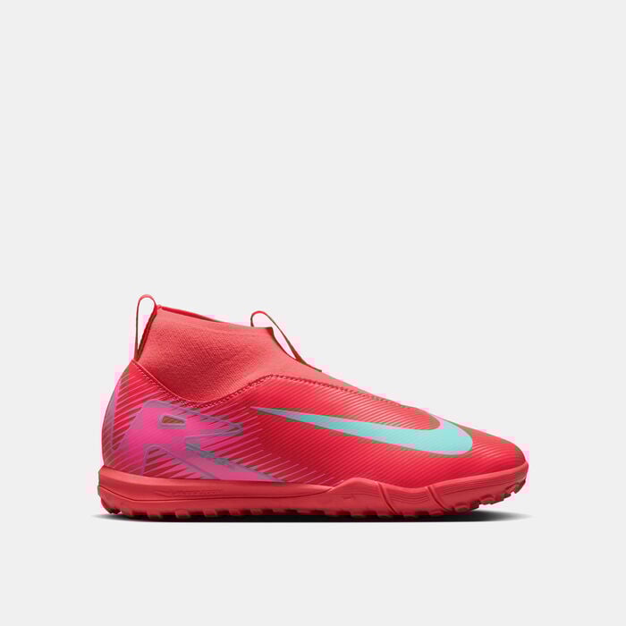 Nike Kids' Mercurial Superfly 10 Academy Turf Ground Football Shoes Red Nike Kids' Mercurial Superfly 10 Academy Turf Ground Football Shoes Red image number 0