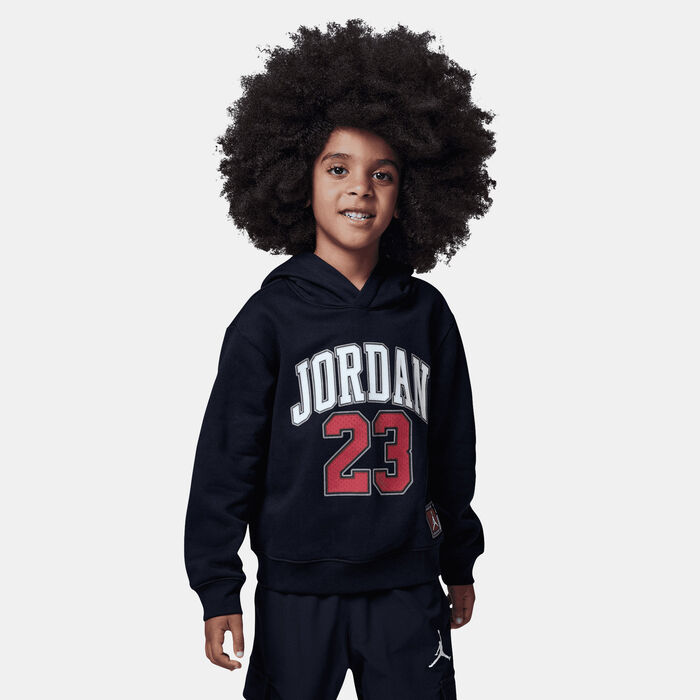 Jordan Kids' Fleece Hoodie Black image number 0