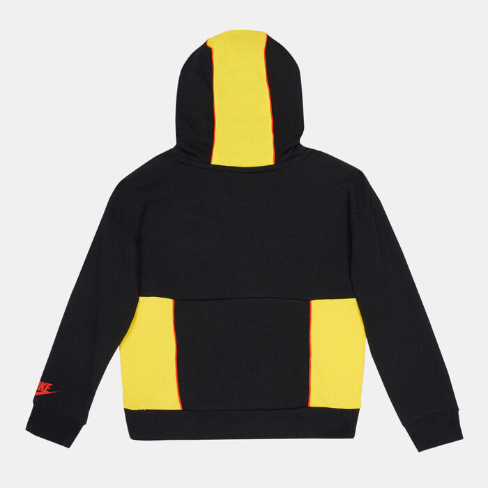 Nike Kids' Sportwear Be Real Pullover Hoodie Black Nike Kids' Sportwear Be Real Pullover Hoodie Black image number 1