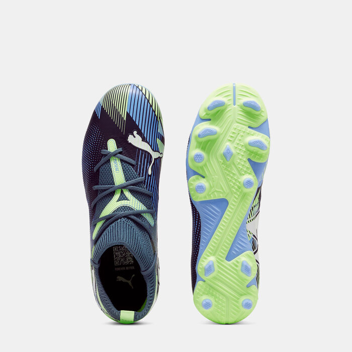 PUMA Kids' FUTURE 7 MATCH Firm Ground/Artificial Ground Football Shoes White image number 3