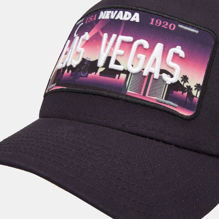 New Era Men's Las Vegas License Plate Trucker Cap Blue New Era Men's Las Vegas License Plate Trucker Cap Blue image number 2