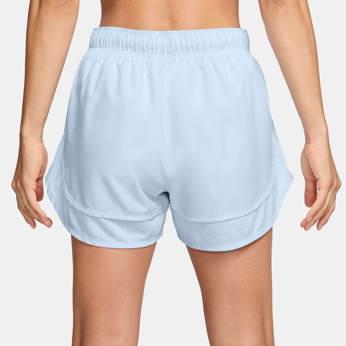 Nike Women's Dri-FIT Tempo Running Shorts Blue Nike Women's Dri-FIT Tempo Running Shorts Blue image number 1