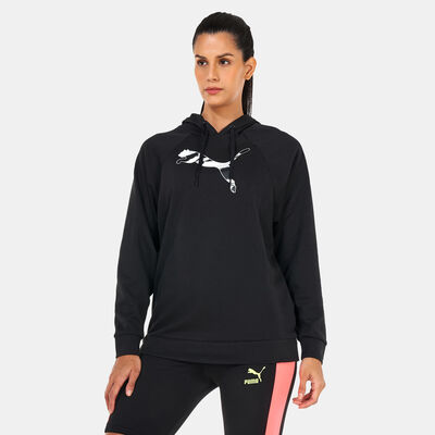 PUMA Women's Modern Sports Hoodie Black