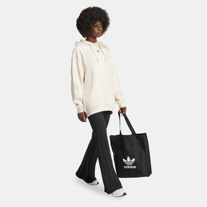 adidas Originals Women's Essentials French Terry Hoodie Beige image number 2