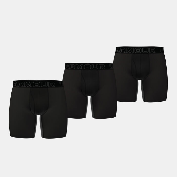 Under Armour Men's UA Performance Tech™ Training Boxers (3 Pairs) Black Under Armour Men's UA Performance Tech™ Training Boxers (3 Pairs) Black image number 0