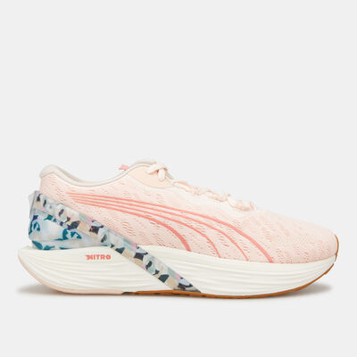 PUMA Women's x Maggie Stephenson Run XX NITRO Running Shoe Pink