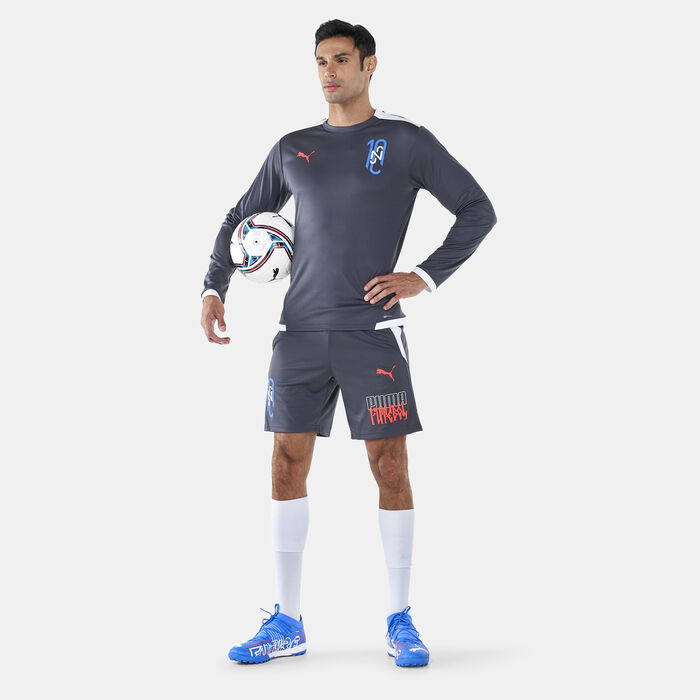 PUMA Men's Neymar Jr. Long Sleeve T-Shirt Black PUMA Men's Neymar Jr. Long Sleeve T-Shirt Black image number 2