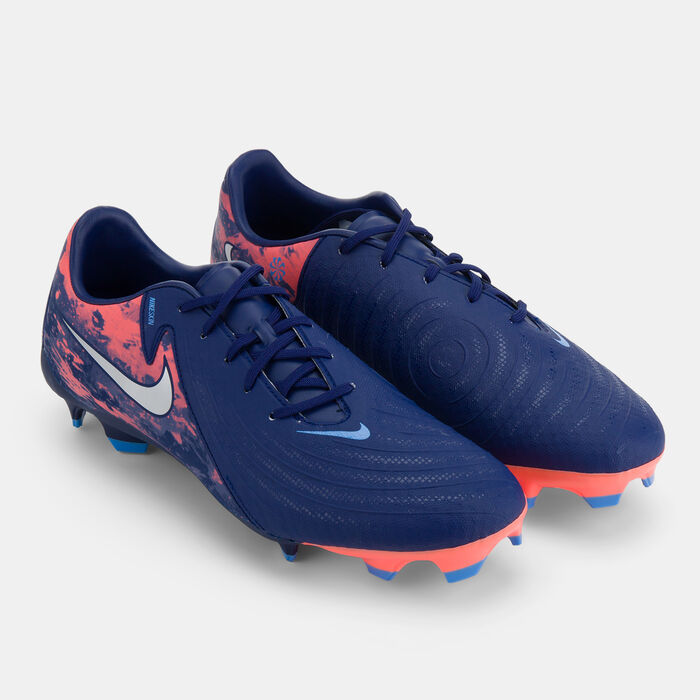 Nike Men's Phantom GX 2 Academy Football Shoes Blue Nike Men's Phantom GX 2 Academy Football Shoes Blue image number 1