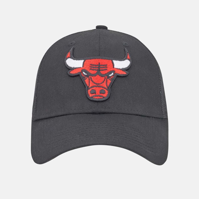 New Era Men's Chicago Bulls Home Field 9FORTY Trucker Cap Black New Era Men's Chicago Bulls Home Field 9FORTY Trucker Cap Black image number 0