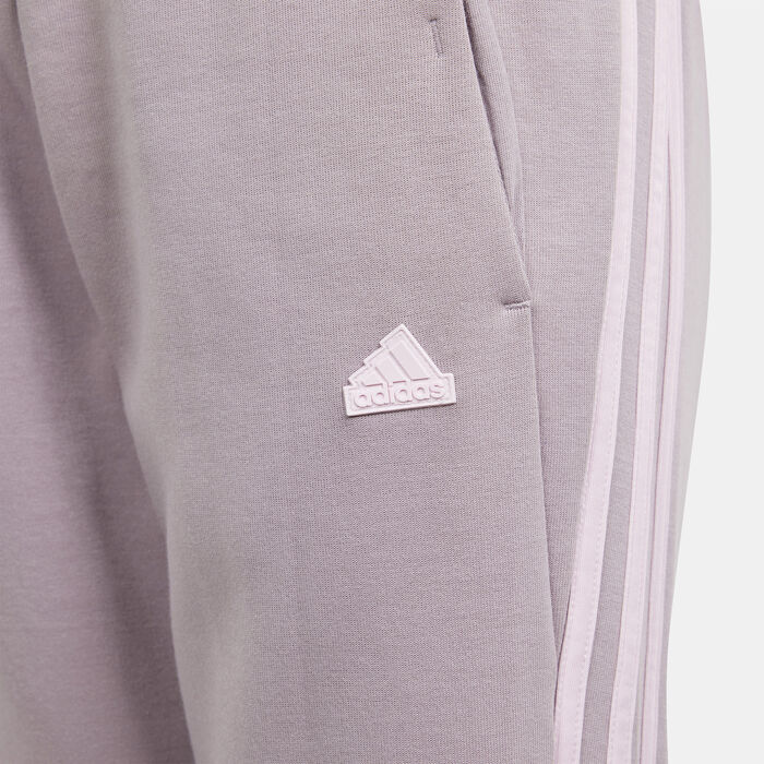 adidas Kids' Future Icons Running Sweatpants Pink image number 3