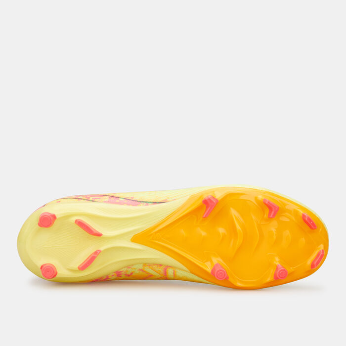 Nike Men's Kylian Mbappe Mercurial Superfly 10 Academy Multi Ground Football Shoes yellow image number 3