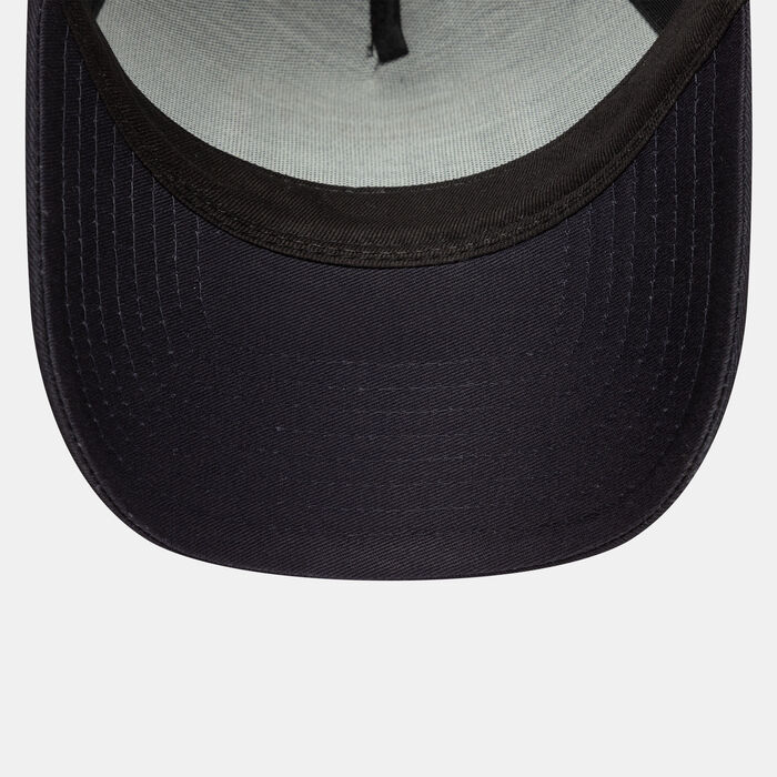 New Era Men's Patch Trucker Cap Blue New Era Men's Patch Trucker Cap Blue image number 4