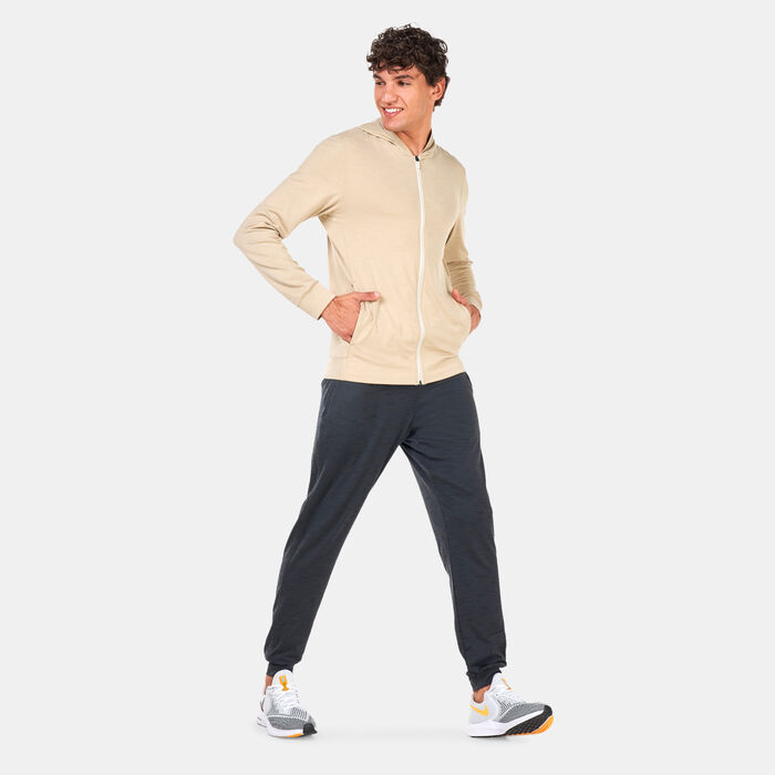 Nike Men's Dri-FIT Hyperdry Yoga Hoodie Grey image number 2