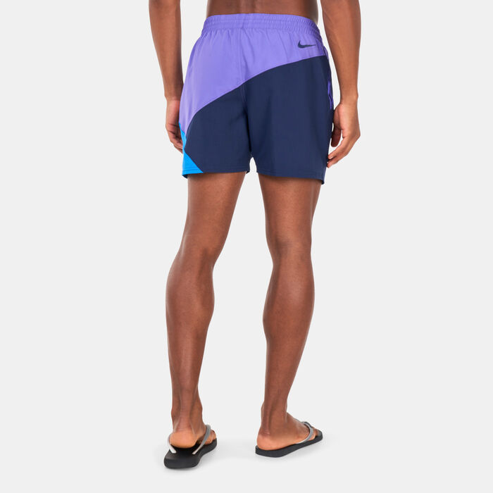 Nike Swim Men's Logo Jackknife 5-Inch Swimming Shorts Blue Nike Swim Men's Logo Jackknife 5-Inch Swimming Shorts Blue image number 1