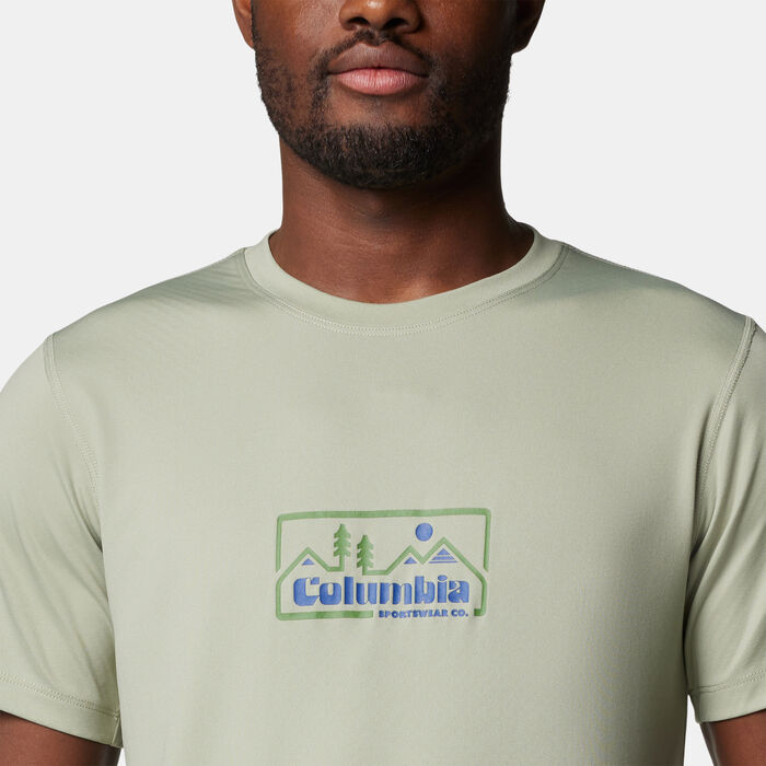 Columbia Men's Zero Rules Graphic T-Shirt Green Columbia Men's Zero Rules Graphic T-Shirt Green image number 3