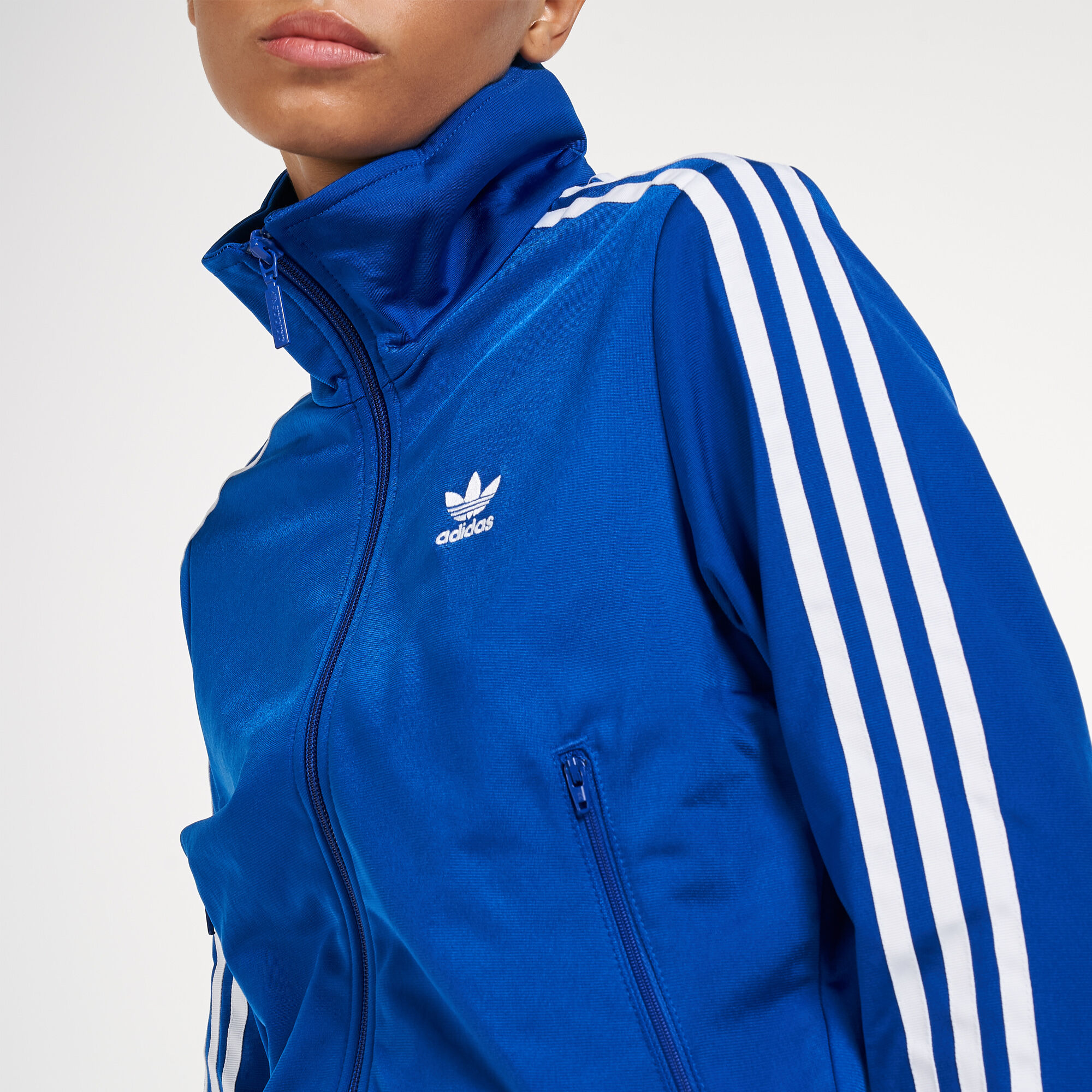 Adidas blue firebird jacket cheap