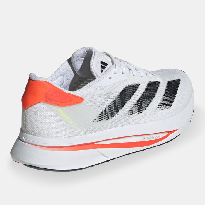 adidas Men's Adizero SL2 Running Shoes White adidas Men's Adizero SL2 Running Shoes White image number 2