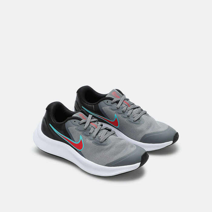 Nike Star Runner 3 GS Shoe White Nike Star Runner 3 GS Shoe White image number 1