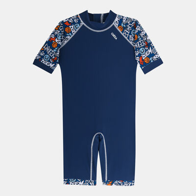 COEGA Kids' Swimming One-Piece Swimsuit Blue COEGA Kids' Swimming One-Piece Swimsuit Blue