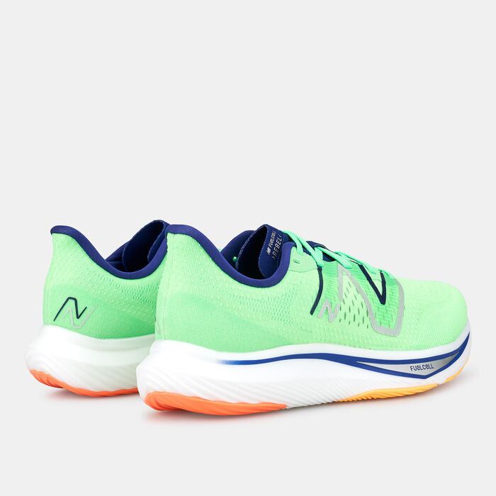New Balance Men's FuelCell Rebel v3 Shoe Green New Balance Men's FuelCell Rebel v3 Shoe Green image number 2