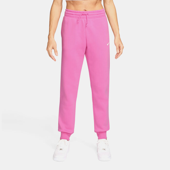 Nike Women's Sportswear Phoenix Fleece Sweatpants Pink image number 0